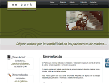 Tablet Screenshot of on-park.com